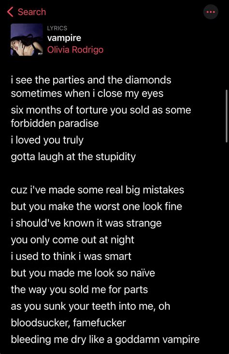 lyrics to vampire